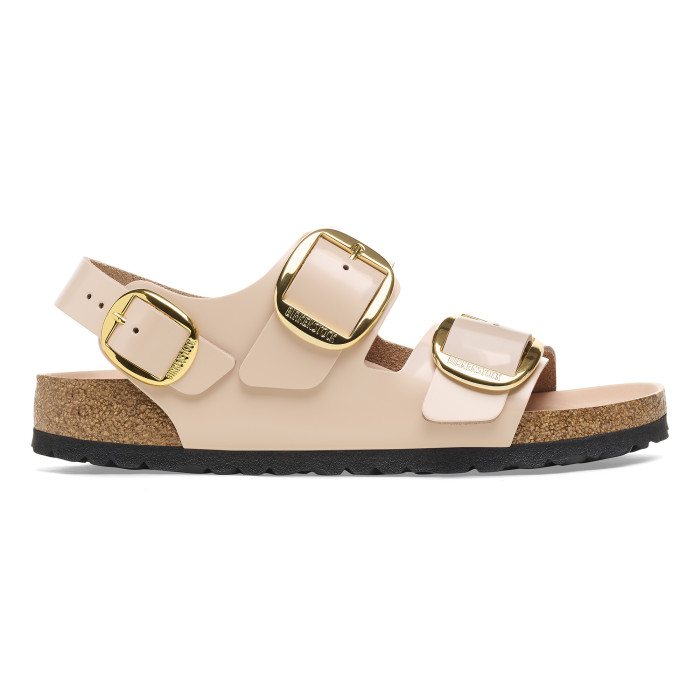 Milano Big Buckle Natural Leather