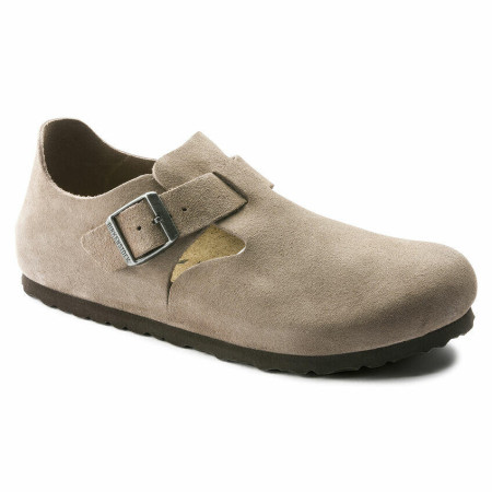 London Suede Leather - Taupe