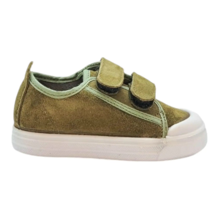 D 005 Scarpe Basse Velcro Crosta