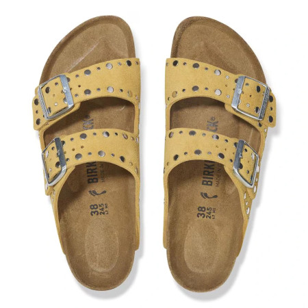 Arizona Rivet Suede Leather