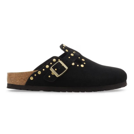 Boston Rivets Suede Leather