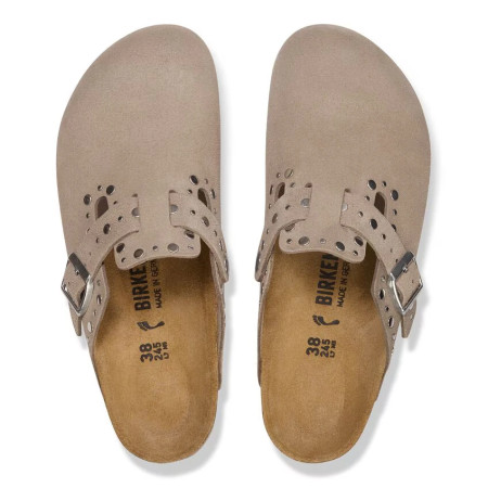 Boston Rivets Suede Leather
