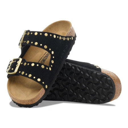 Arizona Rivet Suede Leather