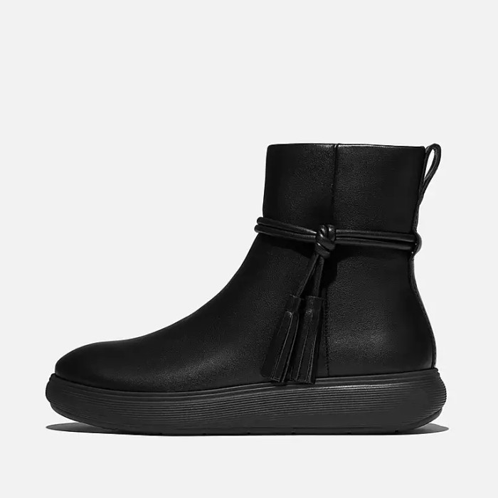 iQ-COMFF Stivaletti Bassi in Pelle con Nappe