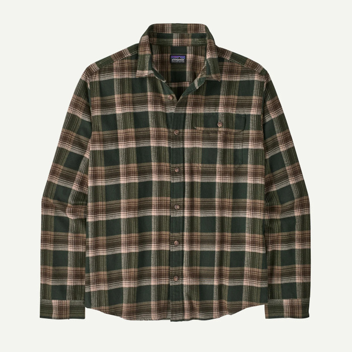 Men's Long-Sleeved Lightweight Fjord Flannel Shirt
