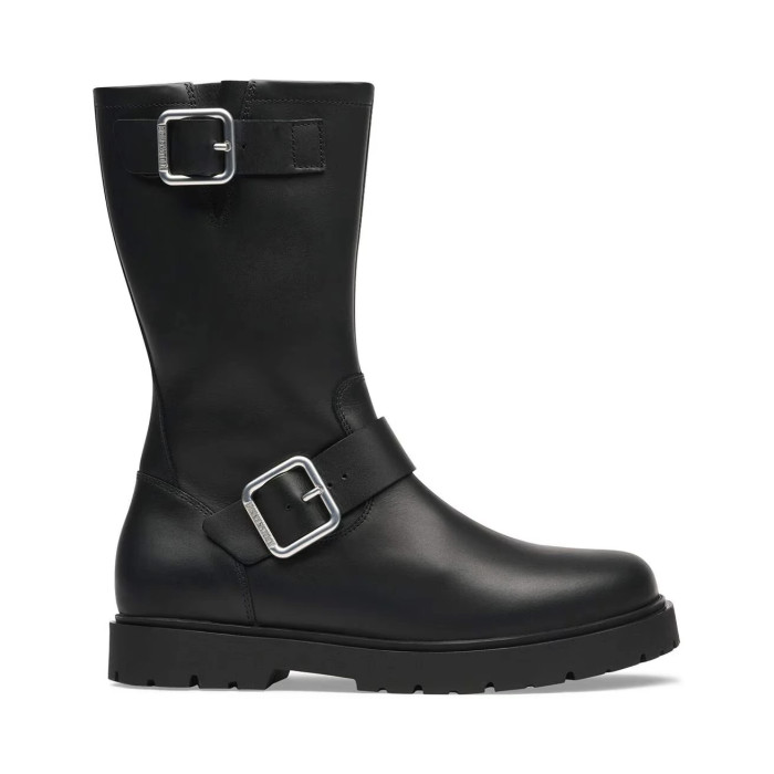 Highwood Mid Biker  Natural Leather