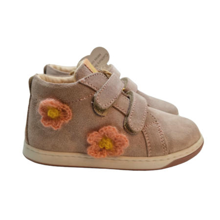 Sneaker Alta Velcro fiori