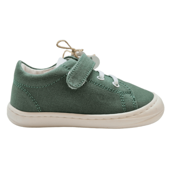 Sneaker Bassa Cotone Velcro